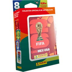 Cutia metalica Pocket Tin cu 8 pachete de abtibilduri  - FIFA World Cup 2026™