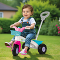 DOLU Tricicleta roz cu maner - My first trike