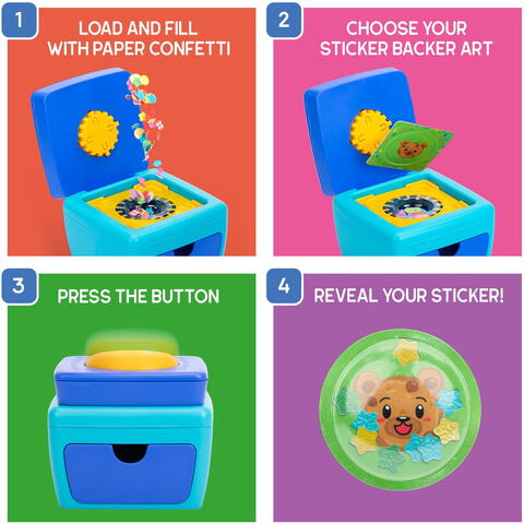 Educational Insights Kit creatie abtibilduri 3D