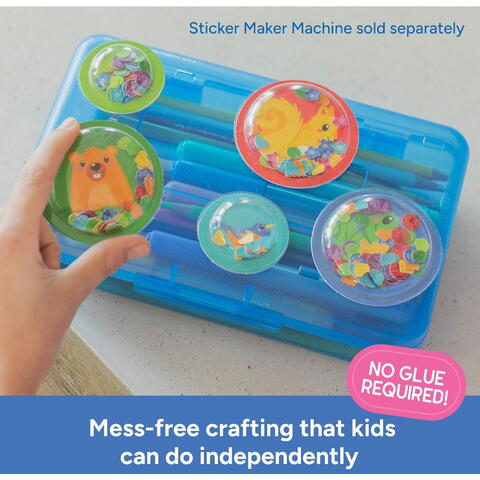 Educational Insights Set rezerve abtibilduri  3D – Prietenii din gradina