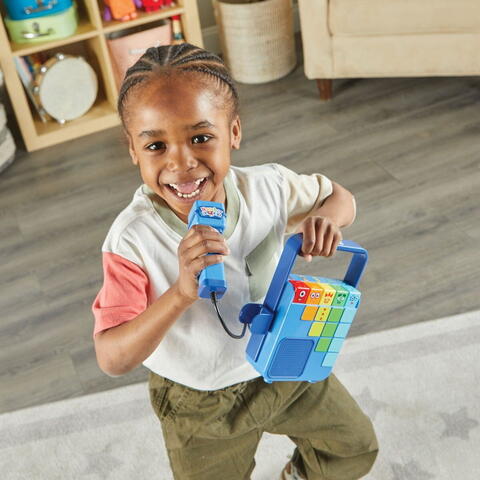 Hand2Mind Statie muzicala cu microfon - Numberblocks®