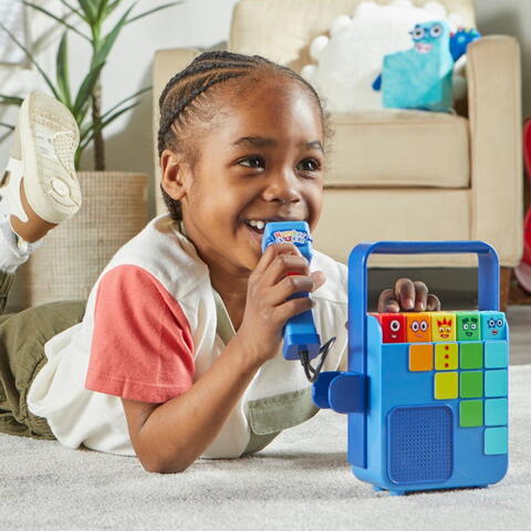 Hand2Mind Statie muzicala cu microfon - Numberblocks®