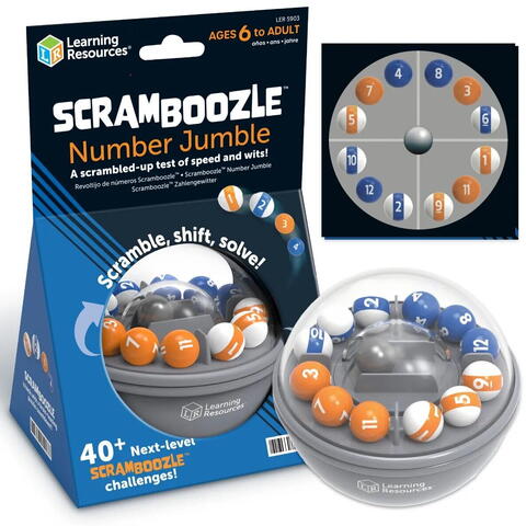 Learning Resources Joc Scramboozle™ - Aventuri cu numere