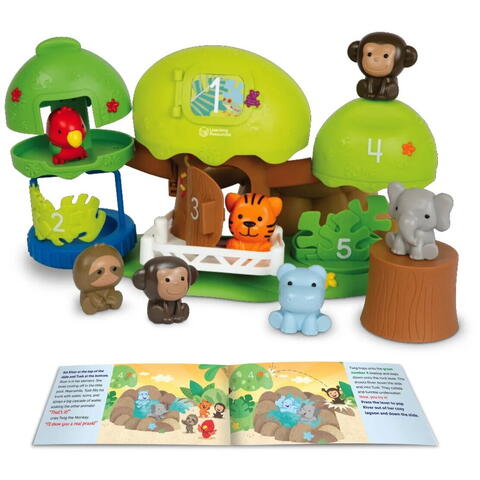 Learning Resources Peeksville® - Casuta animalelor din Safari