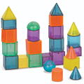 Learning Resources Set STEM Explorers™ - Provocari cu corpuri geometrice