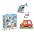 Dodo Puzzle 4 in 1 - Vehicule (2,3,4 piese)