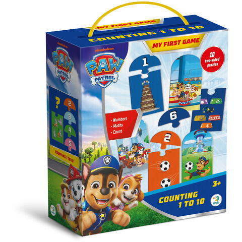 Dodo Puzzle de asociere cu numere - Paw Patrol
