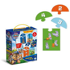 Dodo Puzzle de asociere cu numere - Paw Patrol