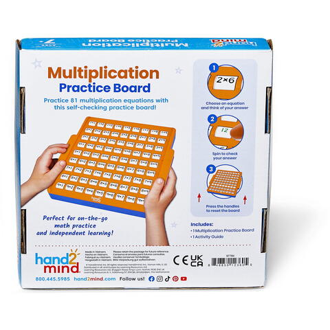 Hand2Mind Tablita pentru exersarea inmultirii