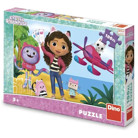Dino Puzzle XL - Gabby in vacanta (100 piese)