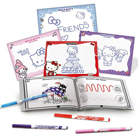 LISCIANI Scoala pentru desen - Hello Kitty & prietenii