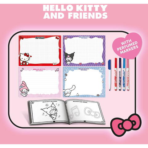 LISCIANI Scoala pentru desen - Hello Kitty & prietenii