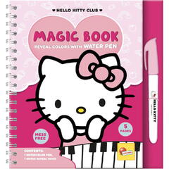Waterbook: Carte de colorat cu apa - Hello Kitty