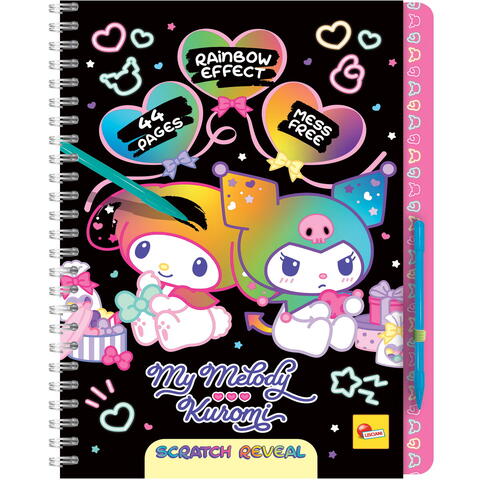 LISCIANI Carticica de razuit - My melody & Kuromi