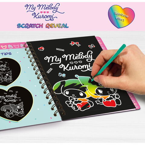 LISCIANI Carticica de razuit - My melody & Kuromi