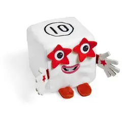 Mini mascota din plus Numberblocks™ Blocklets™ - Zece