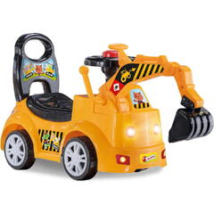 Masinuta Ride On 2 in 1 - Buldozer