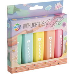 Set 5 markere pastel
