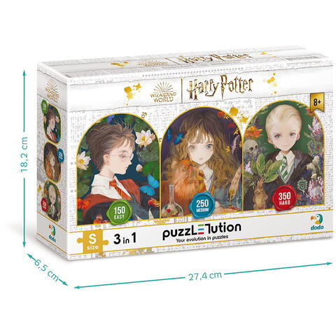 Dodo Puzzle 3 in 1 - Harry Potter x Yume Fantasy