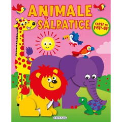 GIRASOL Carte cu pop-up - Animale salbatice