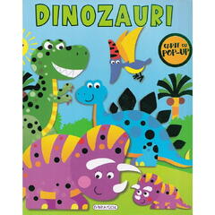 GIRASOL Carte cu pop-up - Dinozauri