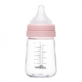 SPECTRA Biberon PA anticolici premium cu tetina S, roz (160 ml)