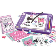 LISCIANI Tablita de desen cu lumini - My Melody & Kuromi - RESIGILAT