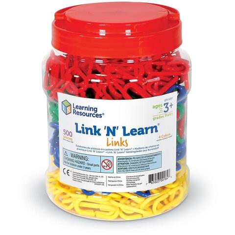 Learning Resources Linknlearn - verigi 4 culori set 500
