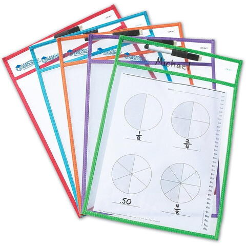 Learning Resources Folii transparente pentru hartie