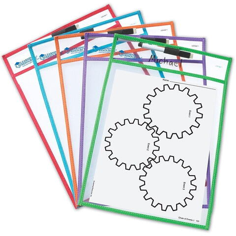 Learning Resources Folii transparente pentru hartie
