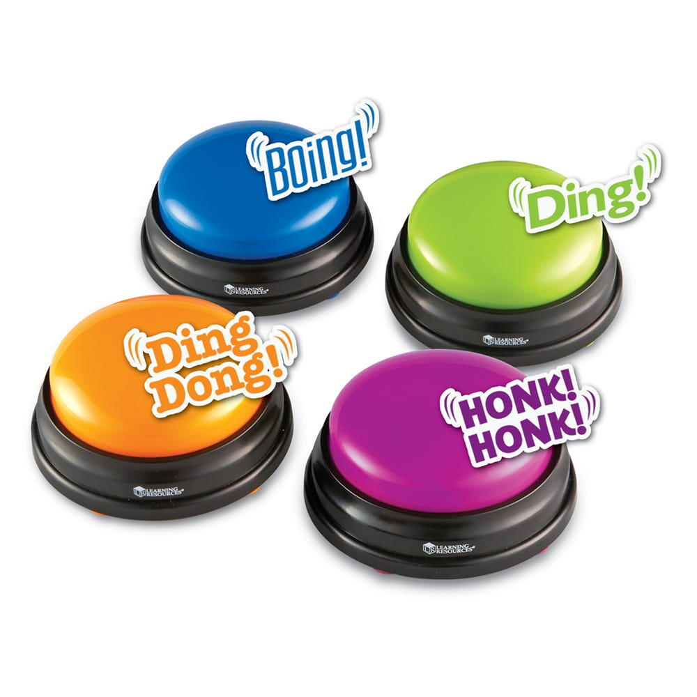 Buzzers (cu sunete pentru raspuns) - set 4 buc [3]