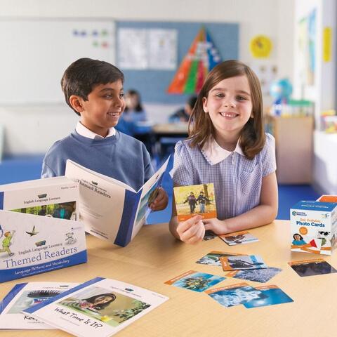 Learning Resources Set imagini vocabularul de baza