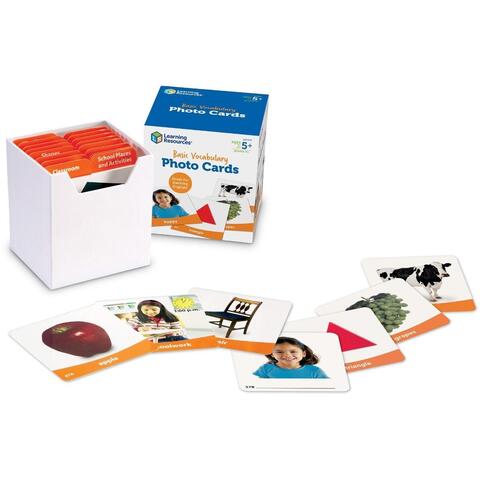 Learning Resources Set imagini vocabularul de baza