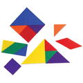 Learning Resources Tangram in 6 culori
