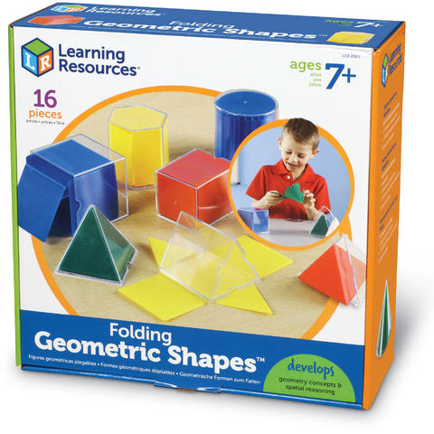 Learning Resources Forme geometrice pliante - 16 piese