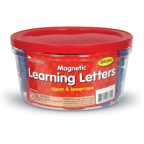 Learning Resources Litere magnetice mari si mici