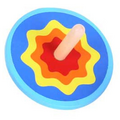 BIGJIGS Toys Titirez din lemn
