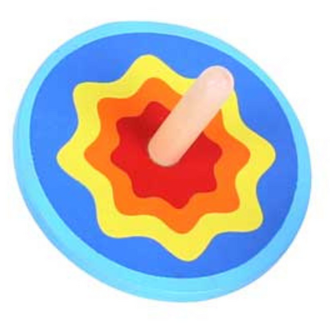BIGJIGS Toys Titirez din lemn