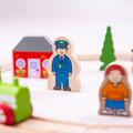 BIGJIGS Toys Primul meu tren - set