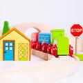 BIGJIGS Toys Set tren cu cale ferata circulara