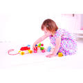 BIGJIGS Toys Trenuletul colorat cu forme