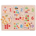 BIGJIGS Toys Puzzle - Potriveste-ma la locul meu