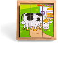BIGJIGS Toys Puzzle cubic - animale domestice