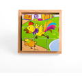 BIGJIGS Toys Puzzle cubic - animale domestice