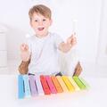 BIGJIGS Toys Xilofon din lemn