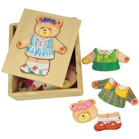 BIGJIGS Toys Joc de potrivire - doamna Urs