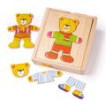 BIGJIGS Toys Joc de potrivire - domnul Urs