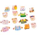 BIGJIGS Toys Joc de potrivire - Familia ursuletilor
