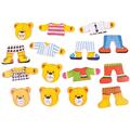 BIGJIGS Toys Joc de potrivire - Familia ursuletilor