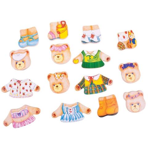 BIGJIGS Toys Joc de potrivire - Familia ursuletilor